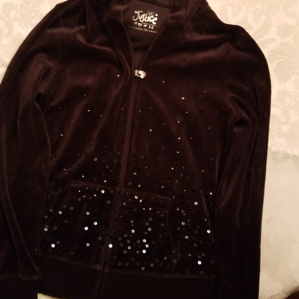 JUSTICE hooded jacket